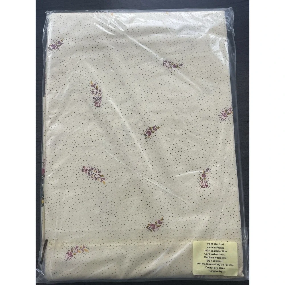 Vent Du Sud Vintage France Provence Indoor/Outdoor Tablecloth Floral 71
